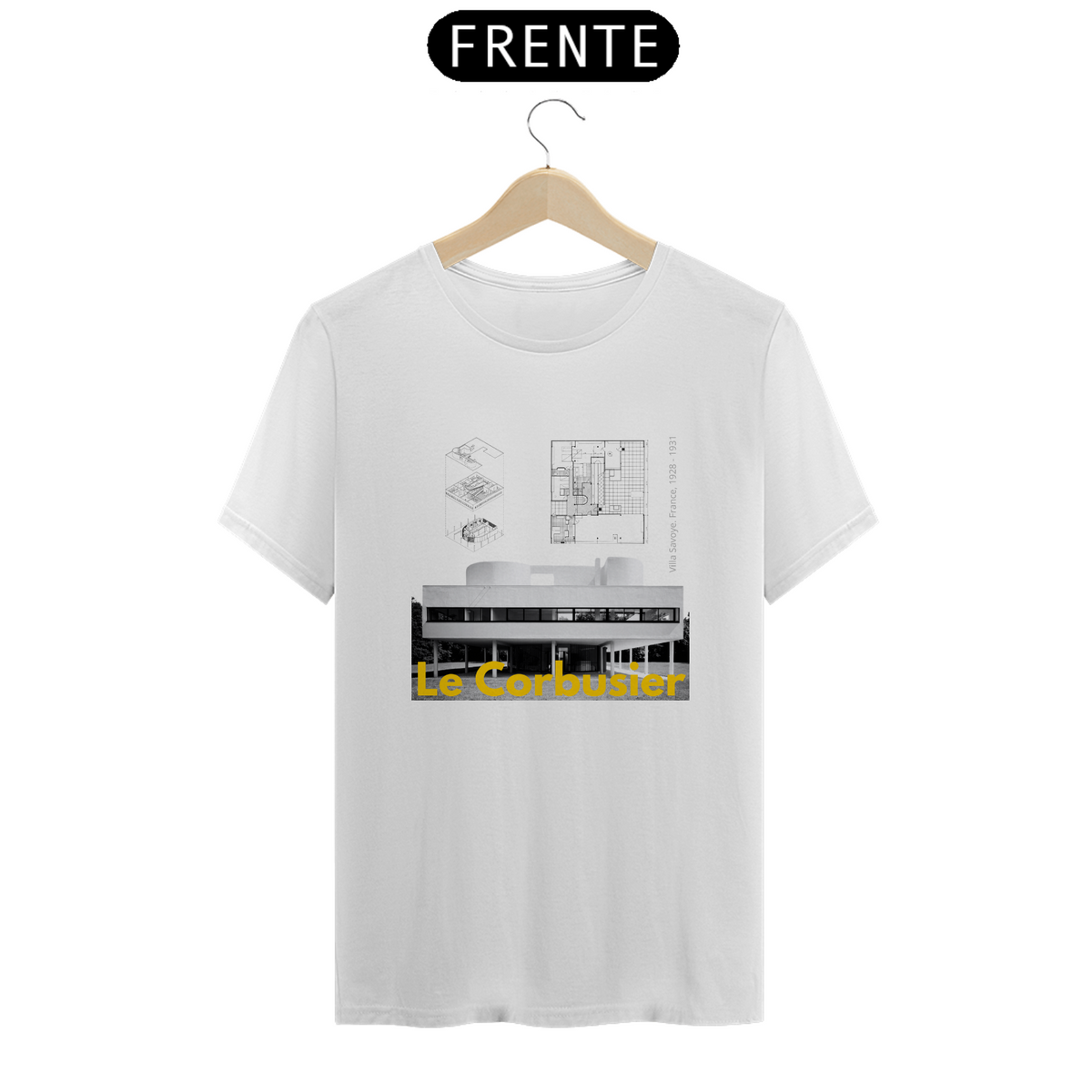Nome do produto: Camiseta Le Corbusier 001
