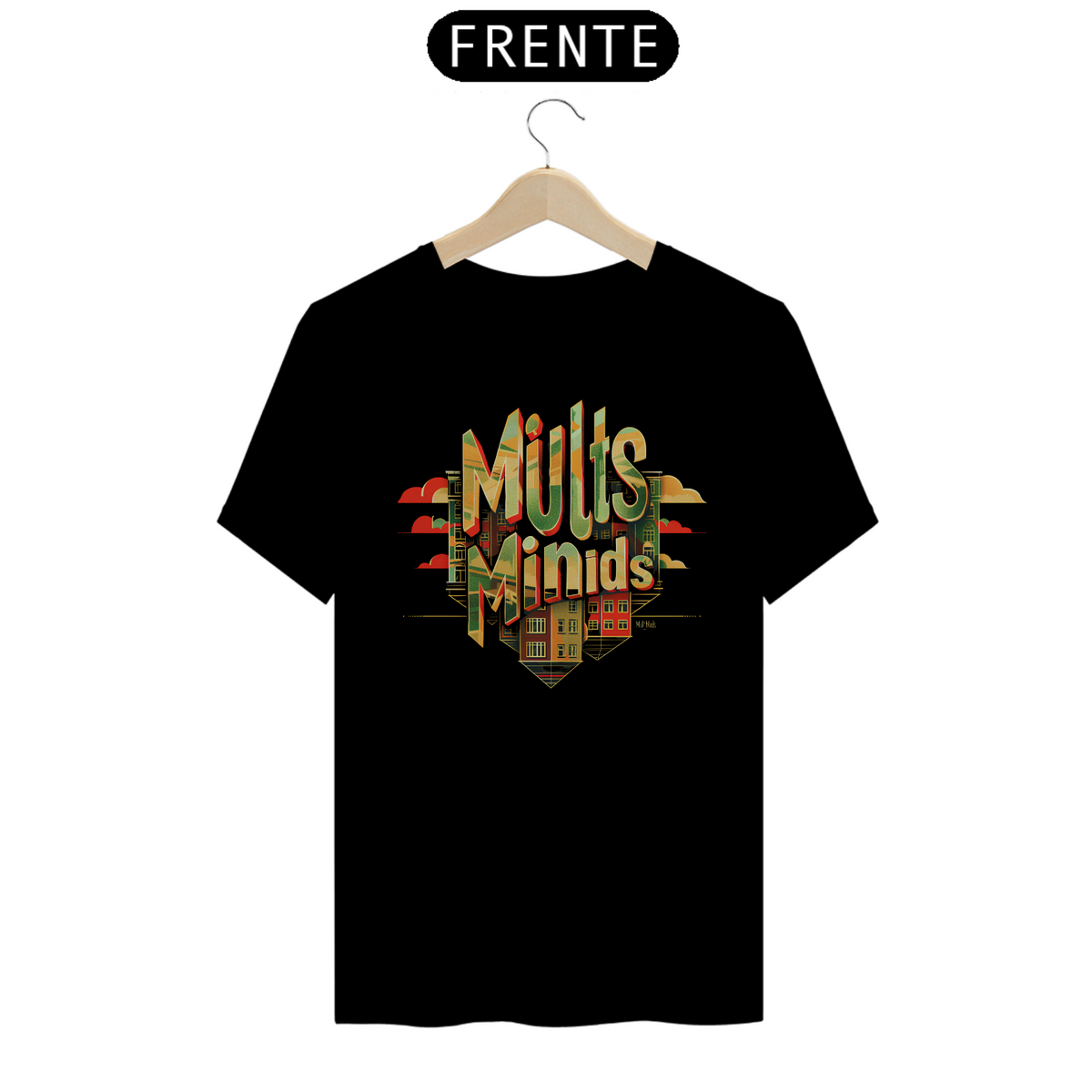 Nome do produto: Camiseta MInds Retro 07