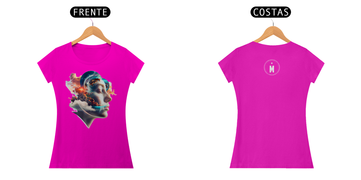 Nome do produto: Camiseta Minds Pink 01