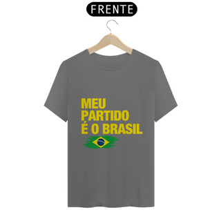 Nome do produtoT-Shirt Estonada - Meu partido é o Brasil