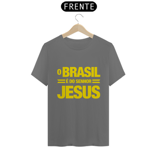 Nome do produtoT-Shirt Estonada - O Brasil é do Senhor Jesus
