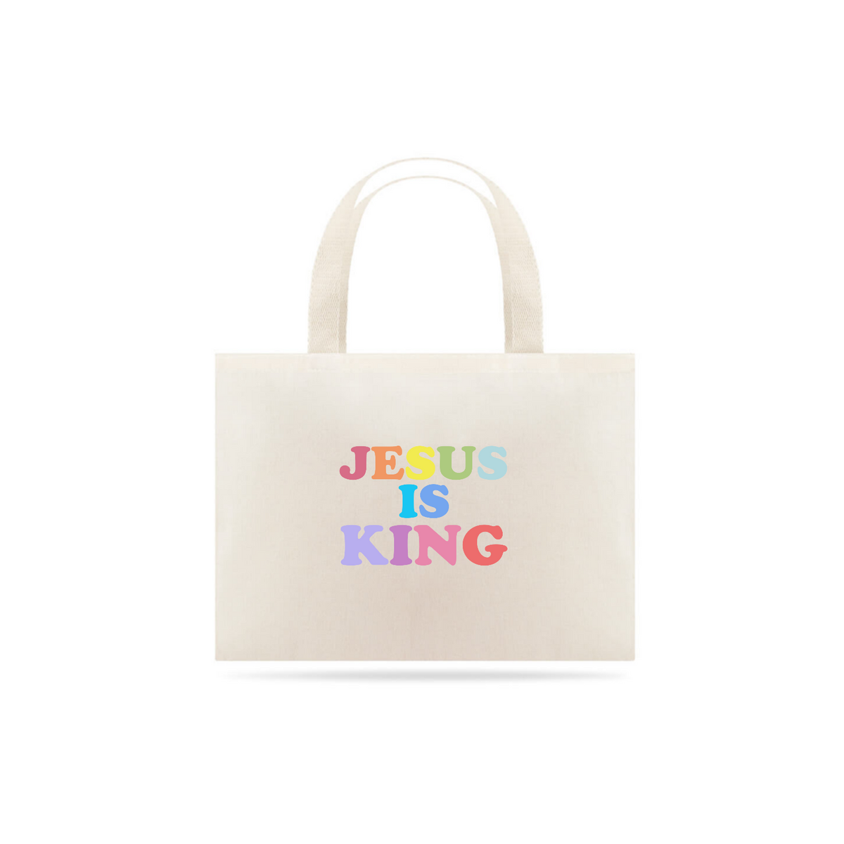 Nome do produto: Eco Bag Grande - Jesus is king