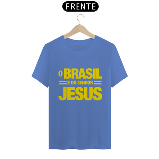 Nome do produtoT-Shirt Estonada - O Brasil é do Senhor Jesus