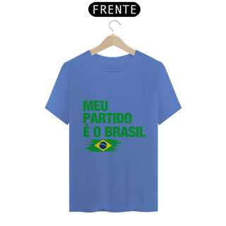 Nome do produtoT-Shirt Estonada - Meu partido é o Brasil