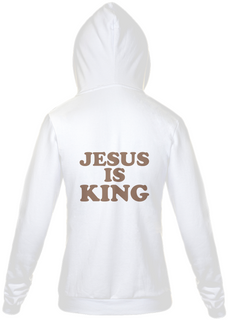 Moletom Com Ziper - Jesus is king