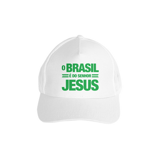 Nome do produtoBoné Americano com tela - O Brasil é do senhor Jesus