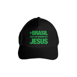 Nome do produtoBoné Americano com tela - O Brasil é do senhor Jesus