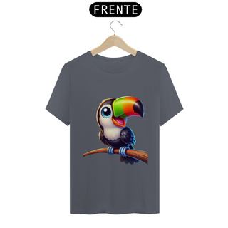 Nome do produtoT-Shirt Pima tucano feliz