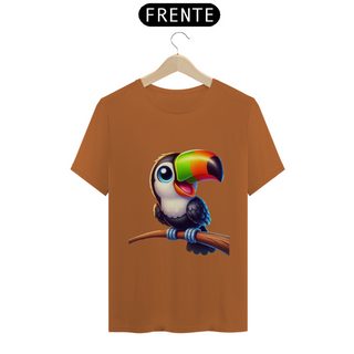 Nome do produtoT-Shirt Pima tucano feliz