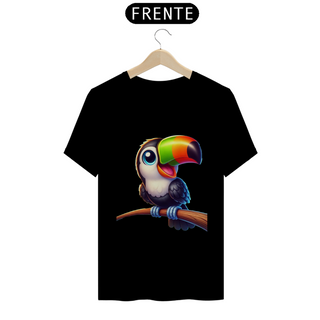 Nome do produtoT-Shirt Pima tucano feliz