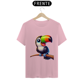 Nome do produtoT-Shirt Pima tucano feliz