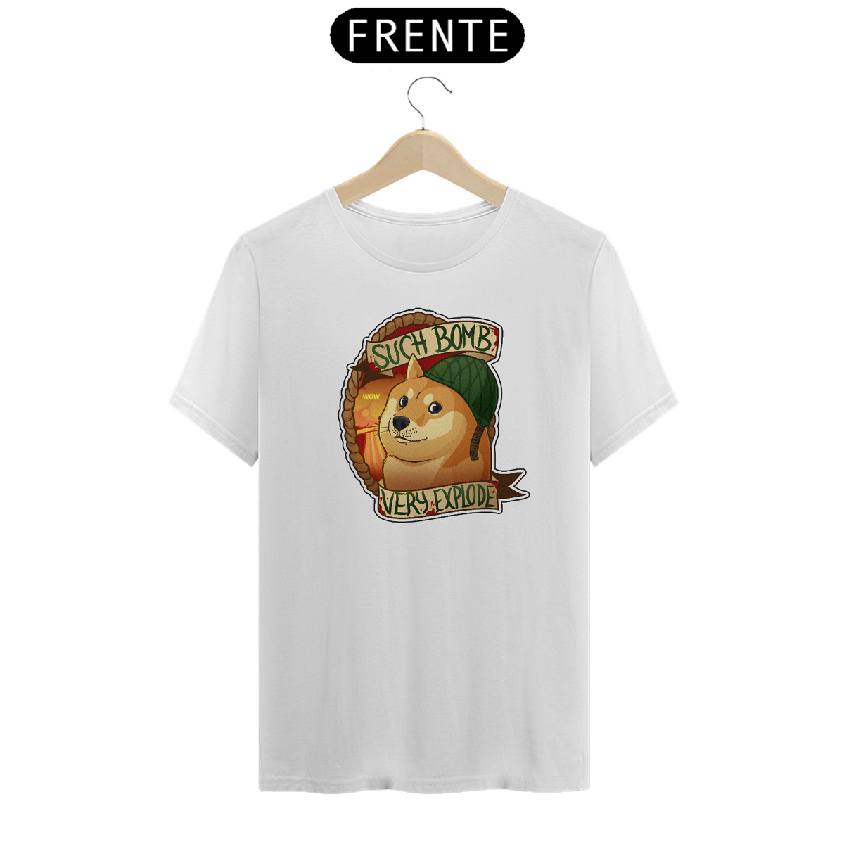 Nome do produto: Camiseta Meme Sticker - CS:GO