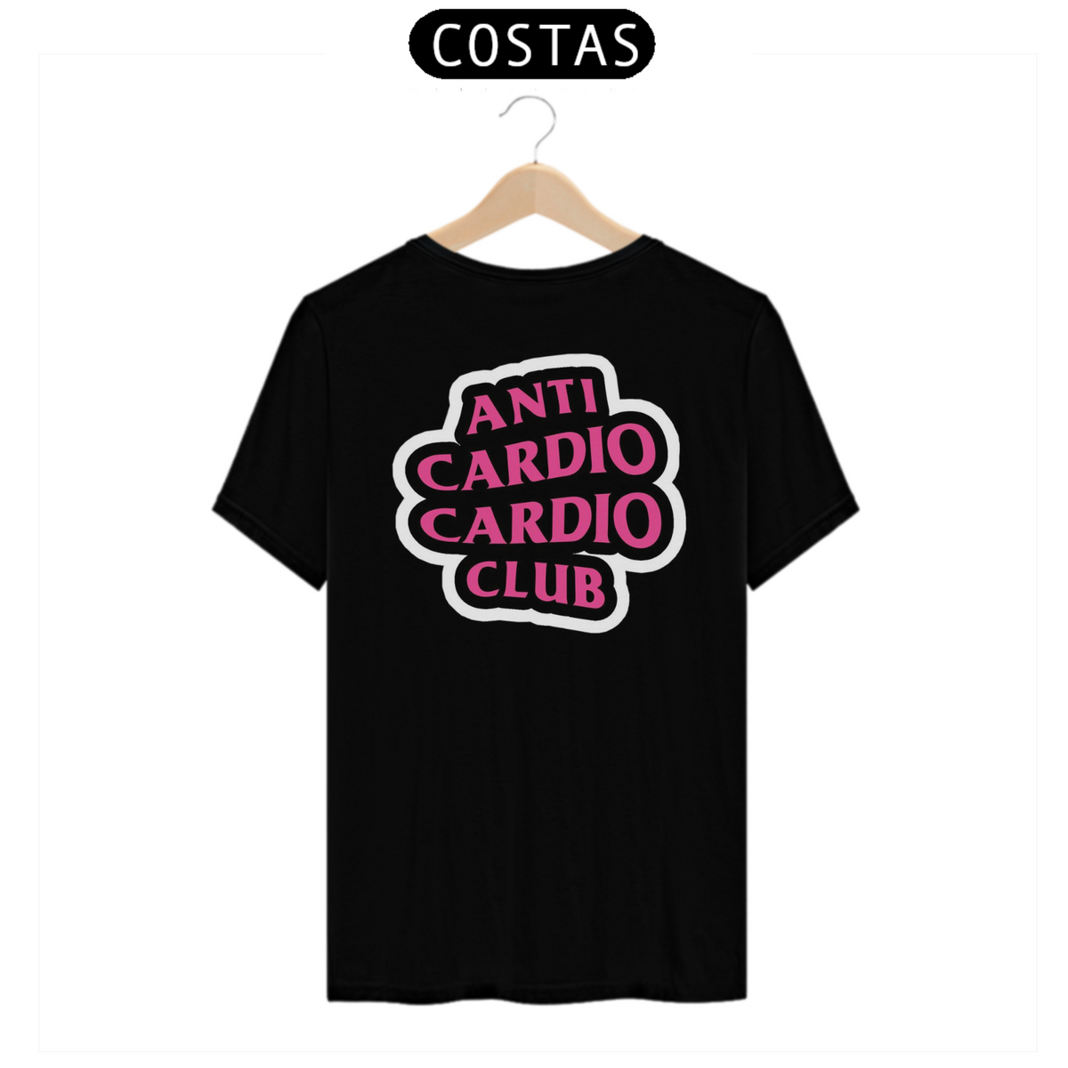 Nome do produto: CAMISETA - ANTI CARDIO CLUB