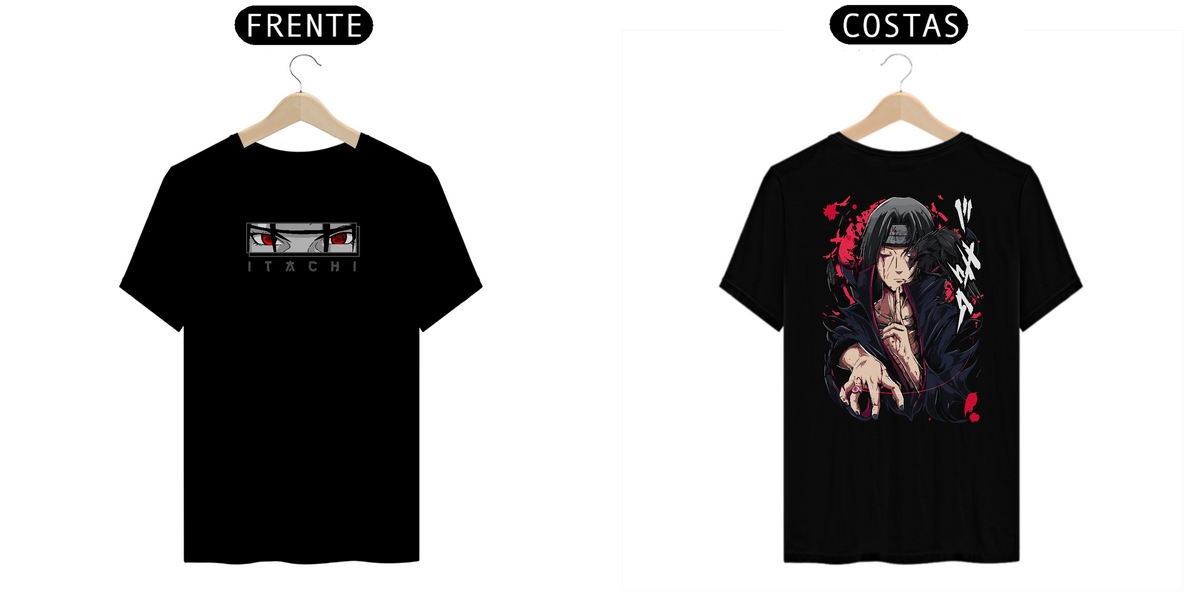 Nome do produto: CAMISETA - ITACHI UCHIHA PREMIUM