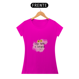 Nome do produtoCamiseta Feminina Josué 1:9