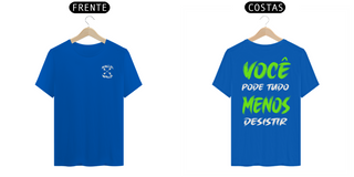 Nome do produtotshirt você pode 