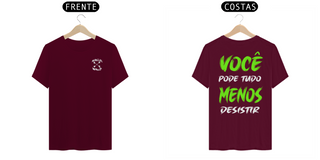 Nome do produtotshirt você pode 