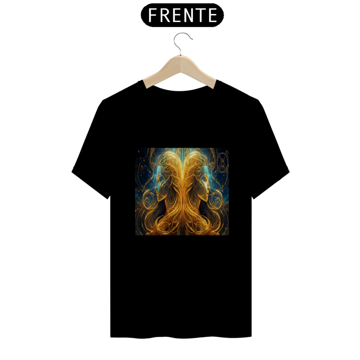 Nome do produto: T-Shirt Coleção Zodíaco- GÊMEOS