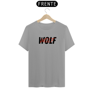 Camiseta Wolf - escrita preta