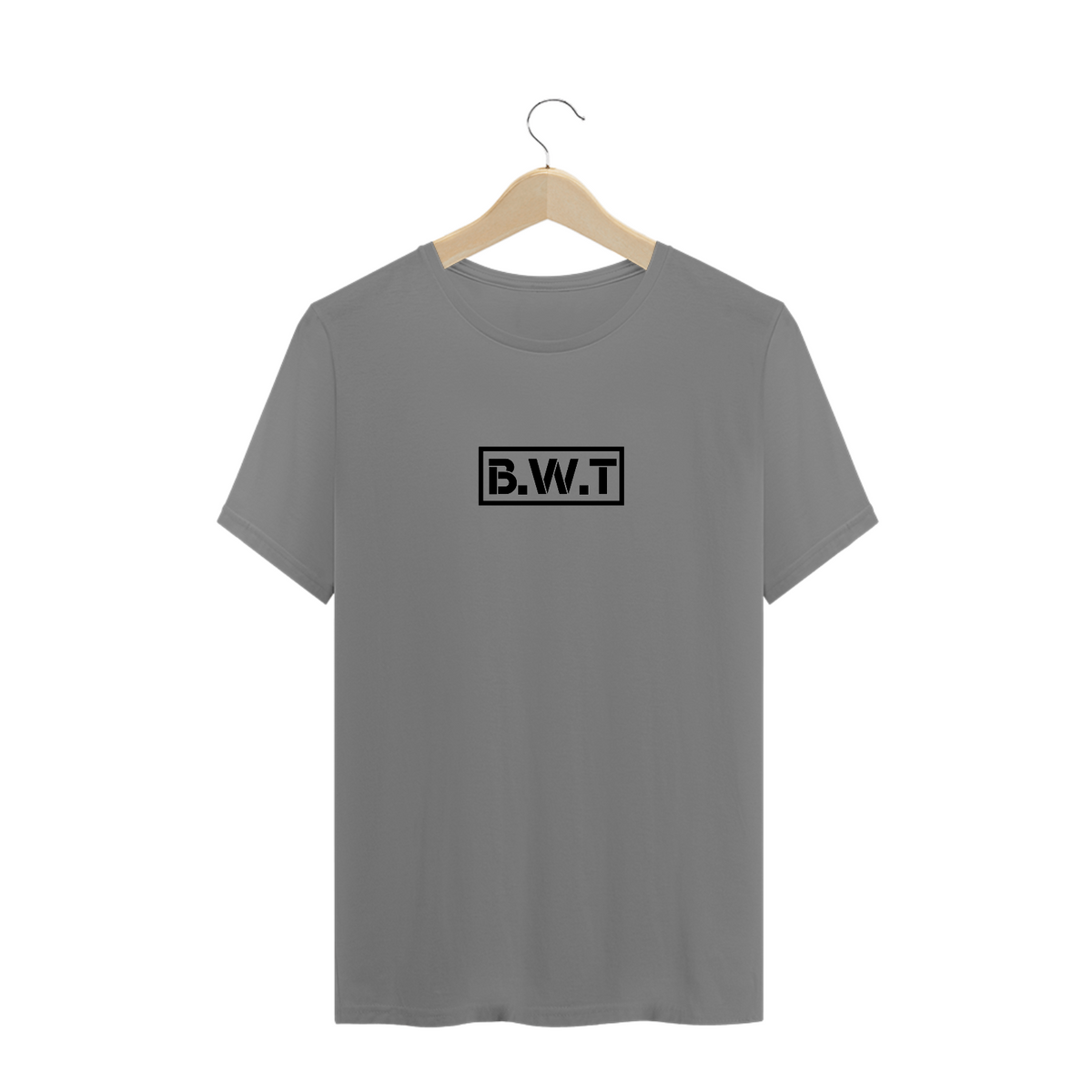 Nome do produto: Camiseta BWT Plus - escrita preta