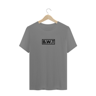 Nome do produtoCamiseta BWT Plus - escrita preta