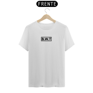 Camiseta Basic BWT - escrita preta