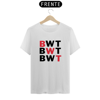 Camiseta Clássica BWT - escrita Preta
