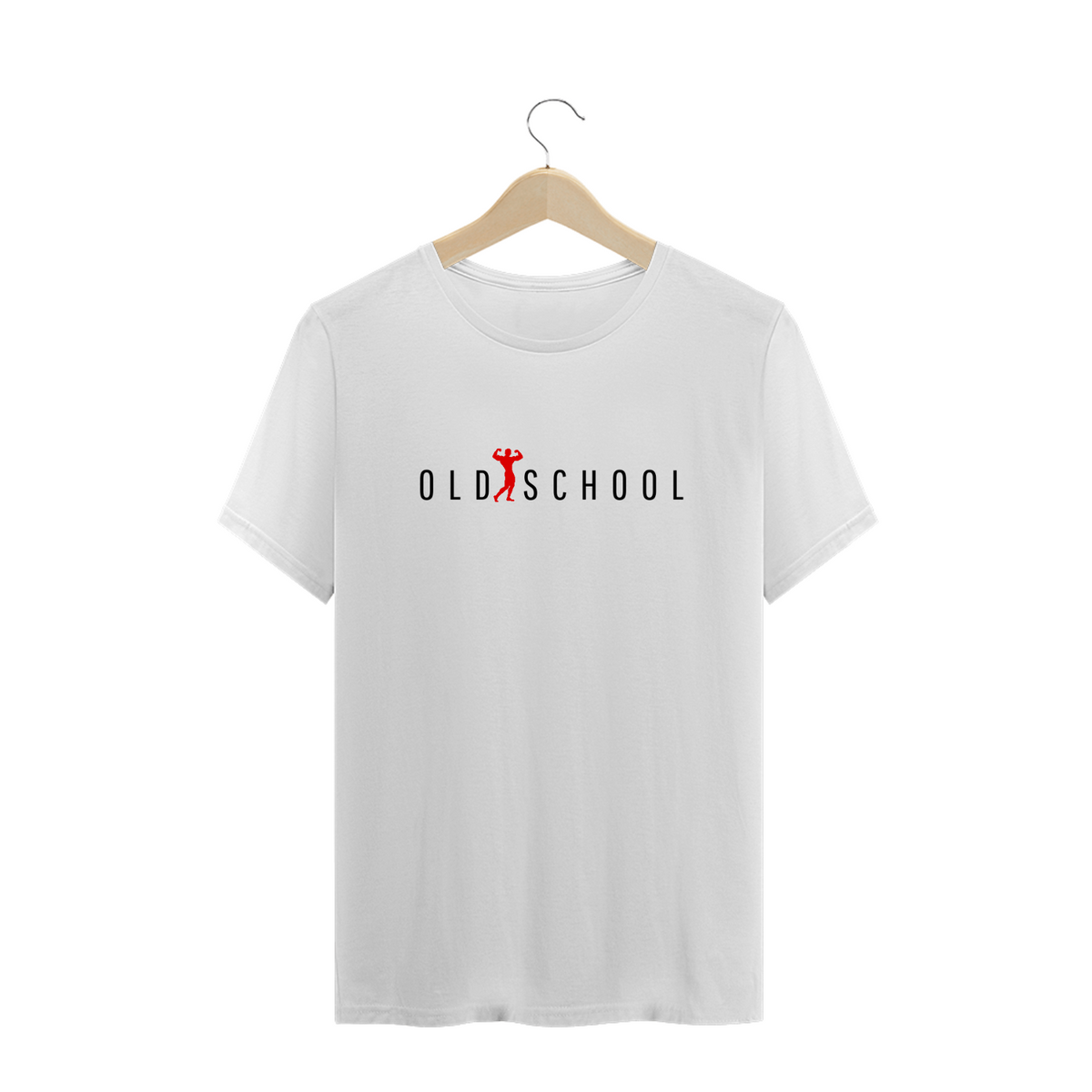 Nome do produto: Camiseta Old School Plus - Branca