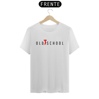 Camiseta Old School - Branca