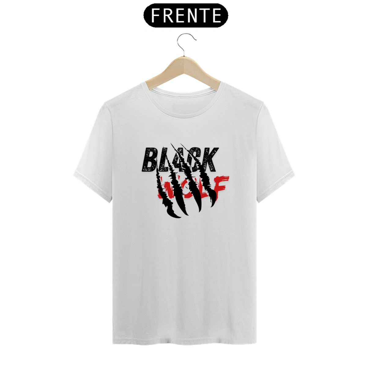 Nome do produto: Camiseta Black Wolf Monster