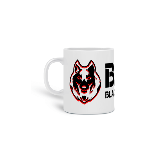 Caneca Black Wolf Team