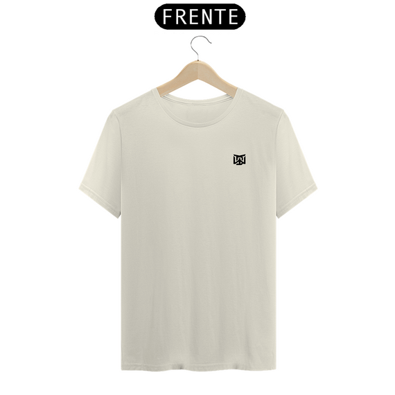 Tech T-Shirt BWT minimalista Premium - escrita preta