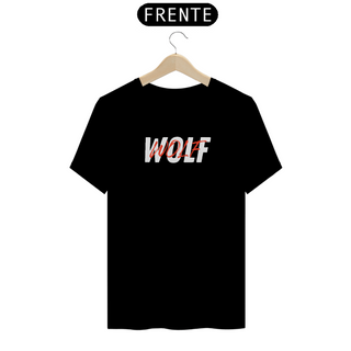 Camiseta Wolf - escrita branca