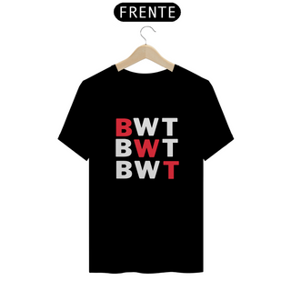 Camiseta Clássica BWT - escrita Branca