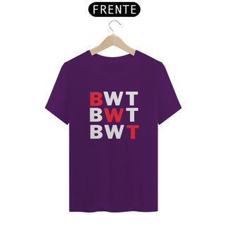 Nome do produtoCamiseta Clássica BWT - escrita Branca