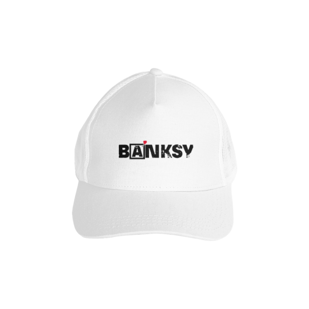Nome do produto: Boné Logo Banksy White