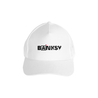Nome do produtoBoné Logo Banksy White