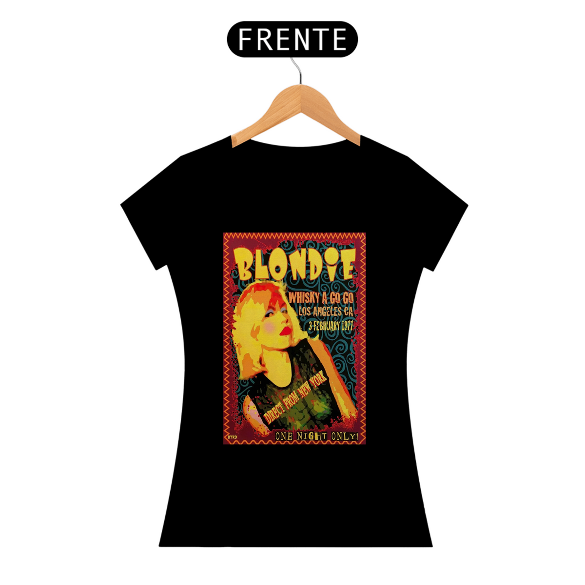 Nome do produto: Blondie 1977 - Baby Look