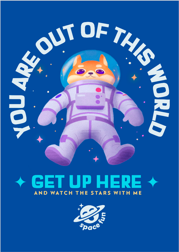 PÔSTER | YOU ARE OUT OF THIS WORLD