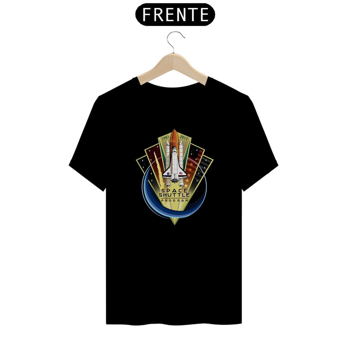 Nome do produto: T-SHIRT | SPACE SHUTTLE [30 ANOS]