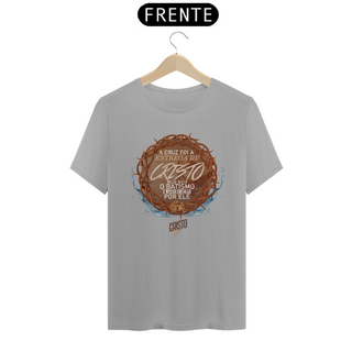 Nome do produtoShirt | A Cruz foi a Entrega de Cristo por nós, o Batismo é nossa entrega por Ele