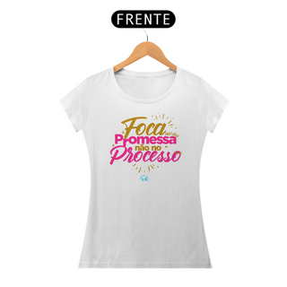 Nome do produtoShirt | Foca na Promessa não no Processo | Rosa Gold