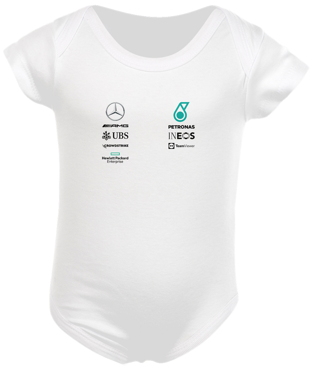 Nome do produto: Boby Infantil Mercedes AMG Petronas F1 Team 2020