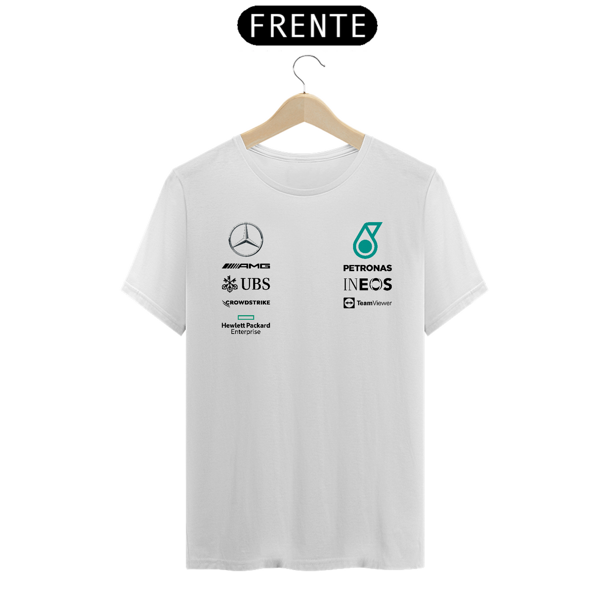 Nome do produto: Camiseta Mercedes AMG Petronas F1 Team 2020