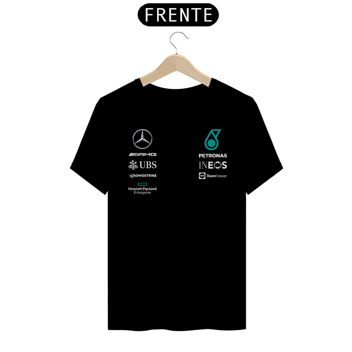 Nome do produto: Camiseta Mercedes AMG Petronas F1 Team 2020