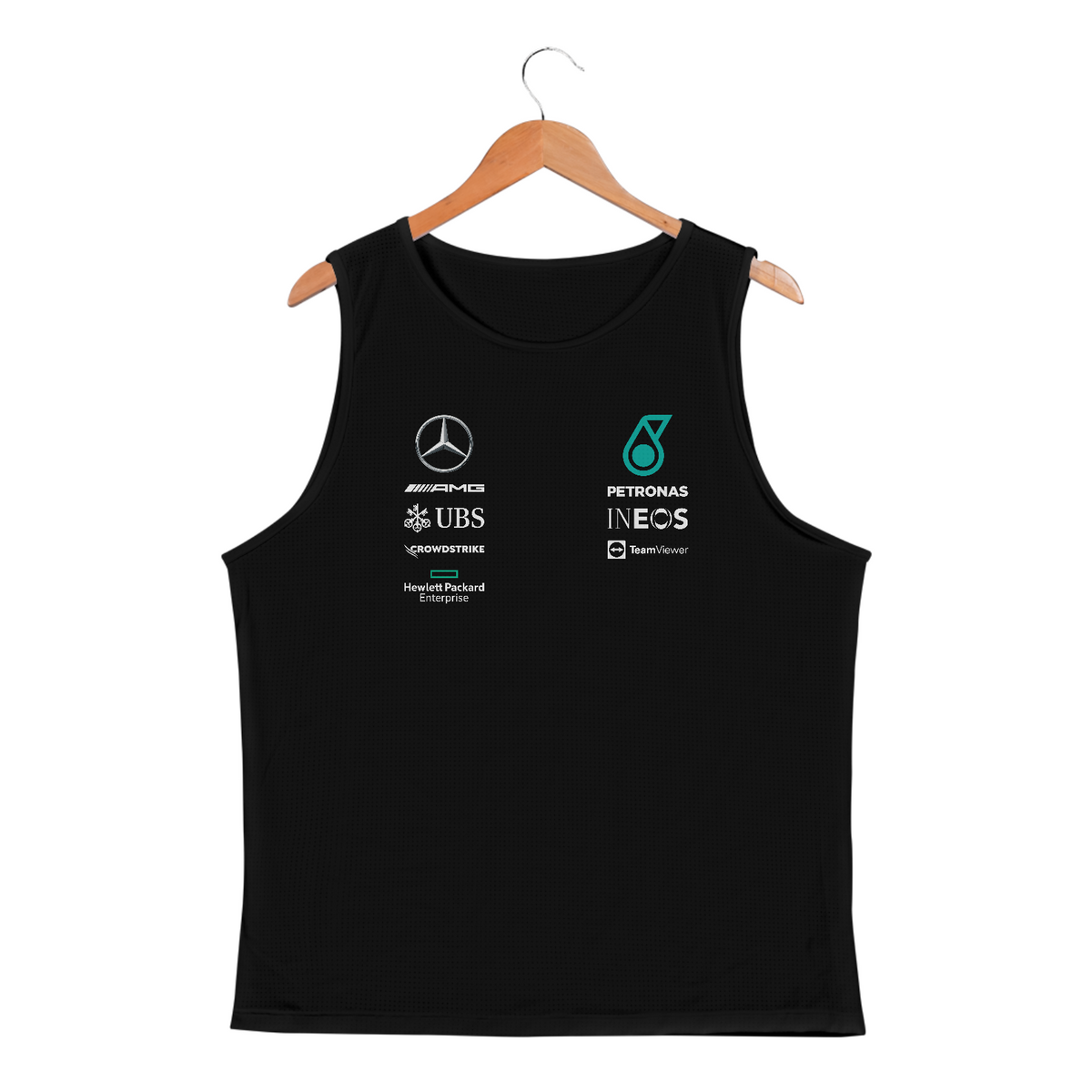 Nome do produto: Regata Sport Dry UV Mercedes AMG Petronas F1 Team 2020