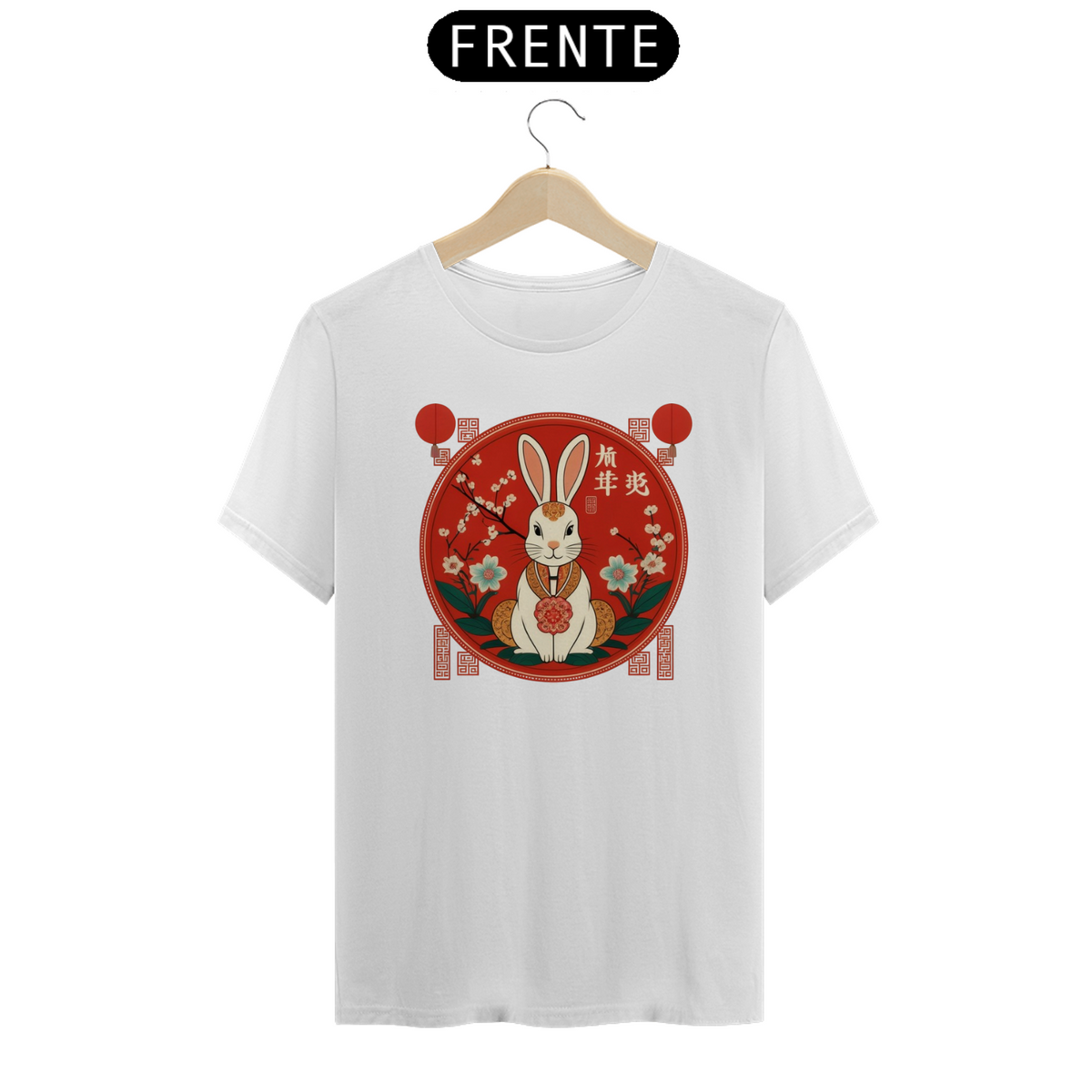 Nome do produto: Chinese New Year - T-Shirt Little Rabbit