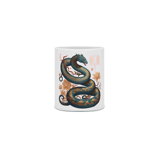 Chinese New Year - Caneca Blue Snake