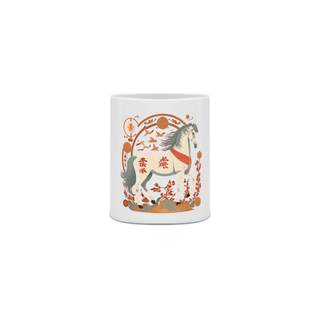 Chinese New Year (Eclipse) - Caneca White Horse