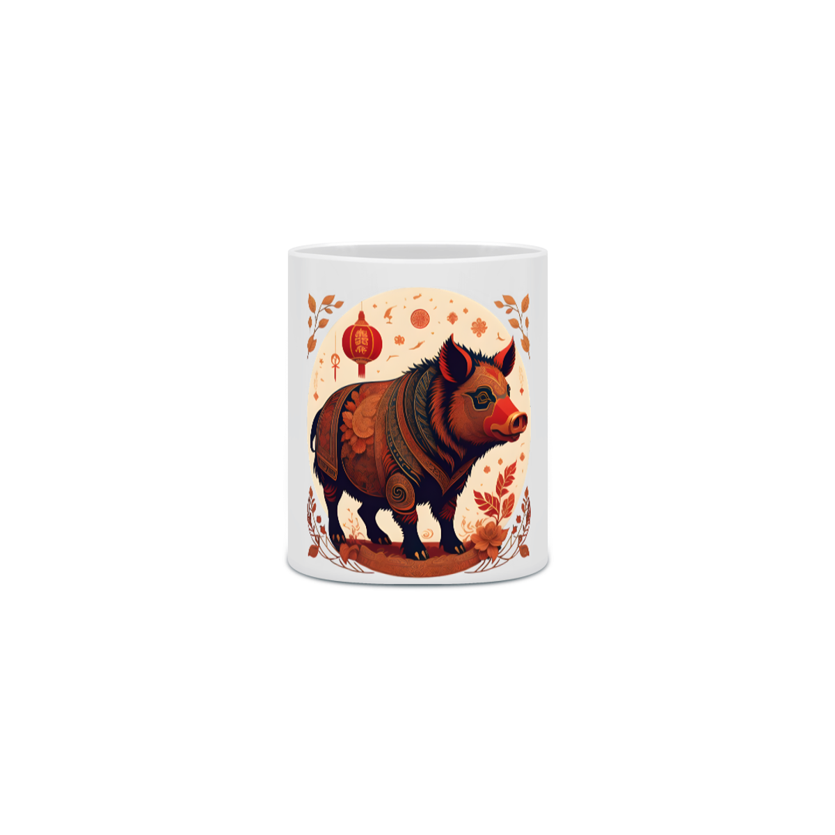 Nome do produto: Chinese New Year - Caneca Red Boar